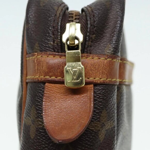 LOUIS VUITTON Monogram Compiegne 28 Clutch Bag M51845 LV Auth 84469 - Picture 9 of 16